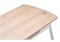 Стол Ревари 90х60х76 эврика / белый 481889-mwdvl