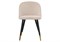 Стул на металлокаркасе Gabi beige / black / gold - комплект из 4 шт 15116-mwdvl