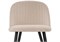 Стул на металлокаркасе Gabi beige / black / gold - комплект из 4 шт 15116-mwdvl