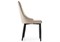 Стул на металлокаркасе Kora beige / black - комплект из 4 шт 15099-mwdvl