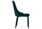 Стул на металлокаркасе Kora green / black - комплект из 4 шт 15096-mwdvl