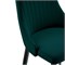 Стул на металлокаркасе Kora green / black - комплект из 4 шт 15096-mwdvl