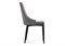 Стул на металлокаркасе Kora dark gray / black - комплект из 4 шт 15098-mwdvl