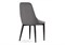 Стул на металлокаркасе Kora dark gray / black - комплект из 4 шт 15098-mwdvl