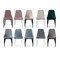 Стул на металлокаркасе Kora gray / black - комплект из 4 шт 15097-mwdvl