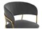 Стул на металлокаркасе Kamelia grey / gold - комплект из 4 шт 11777-mwdvl