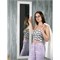 Зеркало настенное BeautyStyle 9 белый 138 см х 35 см 4610151416122-msMBLK