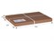 Стол журнальный Овация (М) ЛАЙТ белый 4610151419994-msMBLK