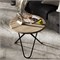 Стол журнальный BeautyStyle 20 дуб крымский состаренный/черный 4630216190040-msMBLK
