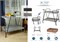 Стол сервировочный Эстер черный/дуб маррон 4630216190941-msMBLK