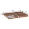 Стол журнальный BeautyStyle 28 дуб крымский состаренный/черный 4630216192662-msMBLK