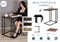 Стол придиванный BeautyStyle 30 дуб сонома/черный 4630216192693-msMBLK