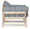 Кресло Бинго ткань браво grey, каркас лак 4630216192891-msMBLK