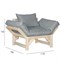 Кресло Бинго ткань браво grey, каркас лак 4630216192891-msMBLK