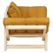Кресло Бинго ткань savana plus yellow, каркас лак 4630216193058-msMBLK