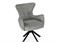 Стул на металлокаркасе Atlanta gray / black - комплект из 2 шт 15832-mwdvl