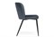 Стул на металлокаркасе Kilian dark gray / black - комплект из 4 шт 15846-mwdvl