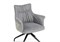 Стул на металлокаркасе Kaser 360 крутящийся grey / black - комплект из 2 шт 15841-mwdvl