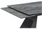 Керамический стол Денхольм 240(300)х100х75 mosco nero matt / черный 588036-mwdvl