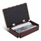 Банкетка Ретро М с ящиком средне-коричневый, ткань полоса коричн. 4630216193300-msMBLK