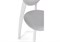 Деревянный стул Вакимо ткань tenerife silver / белый 615247-mwdvl