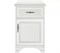 Тумба Кентаки KOM1D1S/P белый BRW00009800-blBRWl
