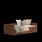 Кровать Индиана JLOZ1S/90 дуб саттер BRW70040959-blBRWl