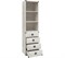 Стеллаж Индиана JREG4SO/50 сосна каньон BRW70001364-blBRWl