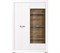 Шкаф с витриной Мальта REG1W1D BRW70002599-blBRWl