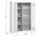 Шкаф с витриной Мальта REG1W1D BRW70002599-blBRWl