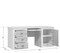 Стол письменный Коен BIU/170 ясень снежный BRW70002205-blBRWl