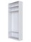 Корпус шкафа МОБИ (MOBI) REG/100, белый 21108-blBRWl