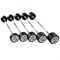 Набор прямых полиуретановых штанг (шаг 5 кг, 5 шт) PROFI-FIT 35-55 кг f24dfcb7-d609-11ee-bab5-00155d019201-tmzspr