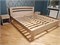 Кровать «Прага», массив дуба HBmas12005