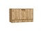 Прихожая  Стиль-04, каркас ЛДСП  Дуб Вотан, фасад ЛДСП  Wotan Oak 2S,  2110*2200*380 sppr5VVTtoAR59910