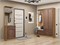 Прихожая  Стиль-04, каркас ЛДСП  Дуб Вотан, фасад МДФ  Brown Dreamline,  2110*2200*380 sppr5VVTtoAR77471
