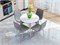 Стол Uni-Form-R.2B, столешница Каменная плита  White Gloss, каркас Сталь  SGrey,  727*800*800 sppr5VVTtoAR68682