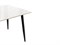 Стол Uni-Form-S.2B, столешница Каменная плита  White Gloss, каркас Сталь  SBlack,  727*800*800 sppr5VVTtoAR68688