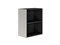Фасад боковой Фьюжн для верхнего шкафа,  МДФ  ,  Silky Light Grey  ,  716*315*18 sppr5VVTtoAR078-8061 (66735)