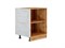 Фасад боковой Лофт для нижнего шкафа,  МДФ  ,  Nordic Oak  ,  716*573*18 sppr5VVTtoAR078-5552 (48995)