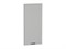 Фасад  ФГ Фрейм 130.60 Grey Silk,    МДФ  Grey Silk,  1312*596*22 sppr5VVTtoAR078-8201 (68763)