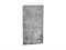 Фасад  ФГ Флэт 90.50 Temple Stone 2S,    ЛДСП  Temple Stone 2S,  916*496*16 sppr5VVTtoAR078-6987 (52485)