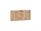 Фасад  ФЯ Флэт 40.80 Wotan Oak 2S,    ЛДСП  Wotan Oak 2S,  390*796*16 sppr5VVTtoAR078-6948 (52549)