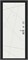 Дверь входная  205*96 Bravo R Граффити-5, Букле черное/Super White, Левое sp2510BR_033-2147
