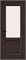 Межкомнатная дверь 200*90, Неоклассик-33, Wenge Melinga / White Сrystal , Эко Шпон sp2510BR_153-1410