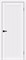 Межкомнатная дверь 200*70, Браво-50, White Pro , Винил sp2510BR_146-1944