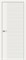 Межкомнатная дверь 200*70, Граффити-33.0, Whitey , Эмаль sp2510BR_013-1407