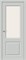 Межкомнатная дверь 200*60, Скинни-13, Grace / White Сrystal , Эмаль sp2510BR_013-0541