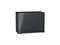 Шкаф верхний горизонтальный Фьюжн Graphite, Anthracite, 460, 600 В*Ш*Г 458*600*318, фасад МДФ  Anthracite, корпус  Graphite ms2510VVT_57227