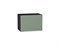 Шкаф верхний горизонтальный Фьюжн Graphite, Silky Mint, 360, 500 В*Ш*Г 358*500*320, фасад МДФ  Silky Mint, корпус  Graphite ms2510VVT_51880